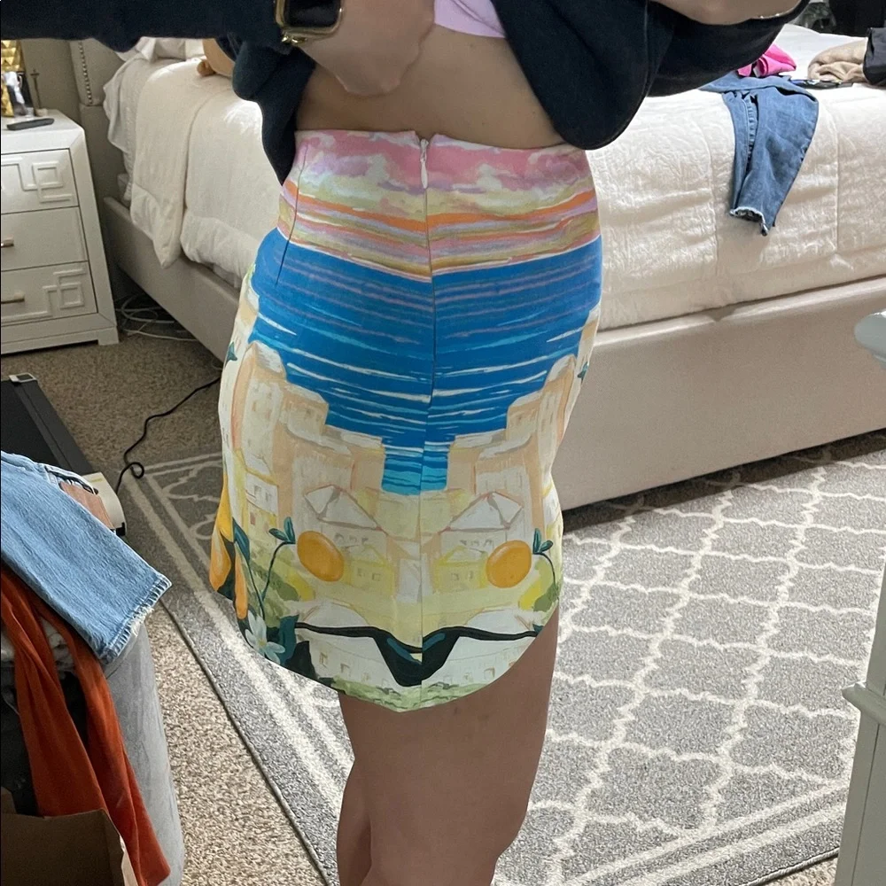 NWT H&M Colorful Mini Skirt - Picture 3 of 11